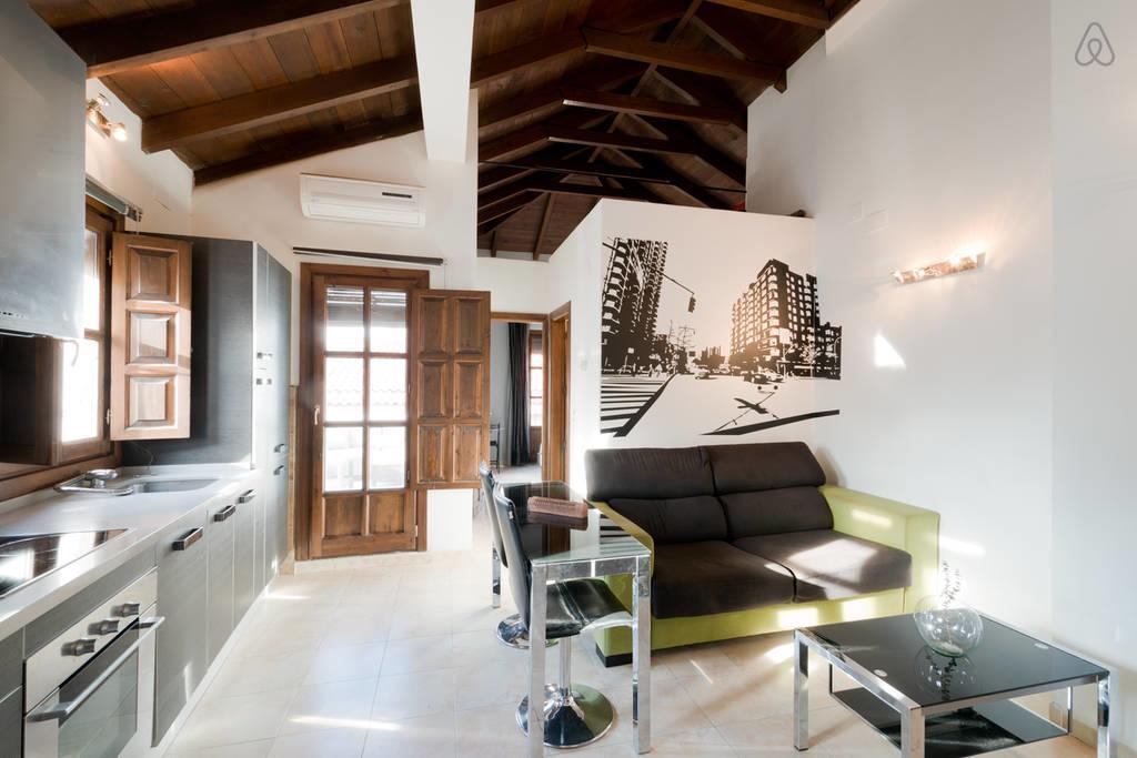 Loft wifi Centro espectacular terraza con todos los servicios Granada Exterior foto